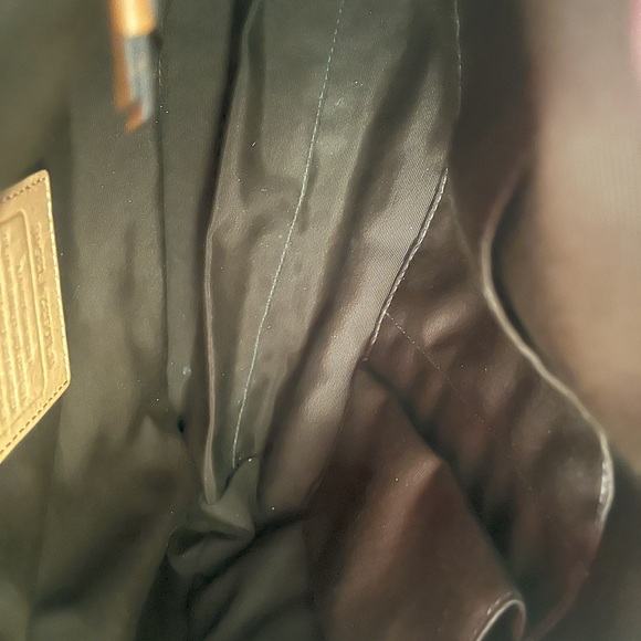 Brown and Tan Designer Tote Bag